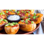 Potato Skins + Cheese
